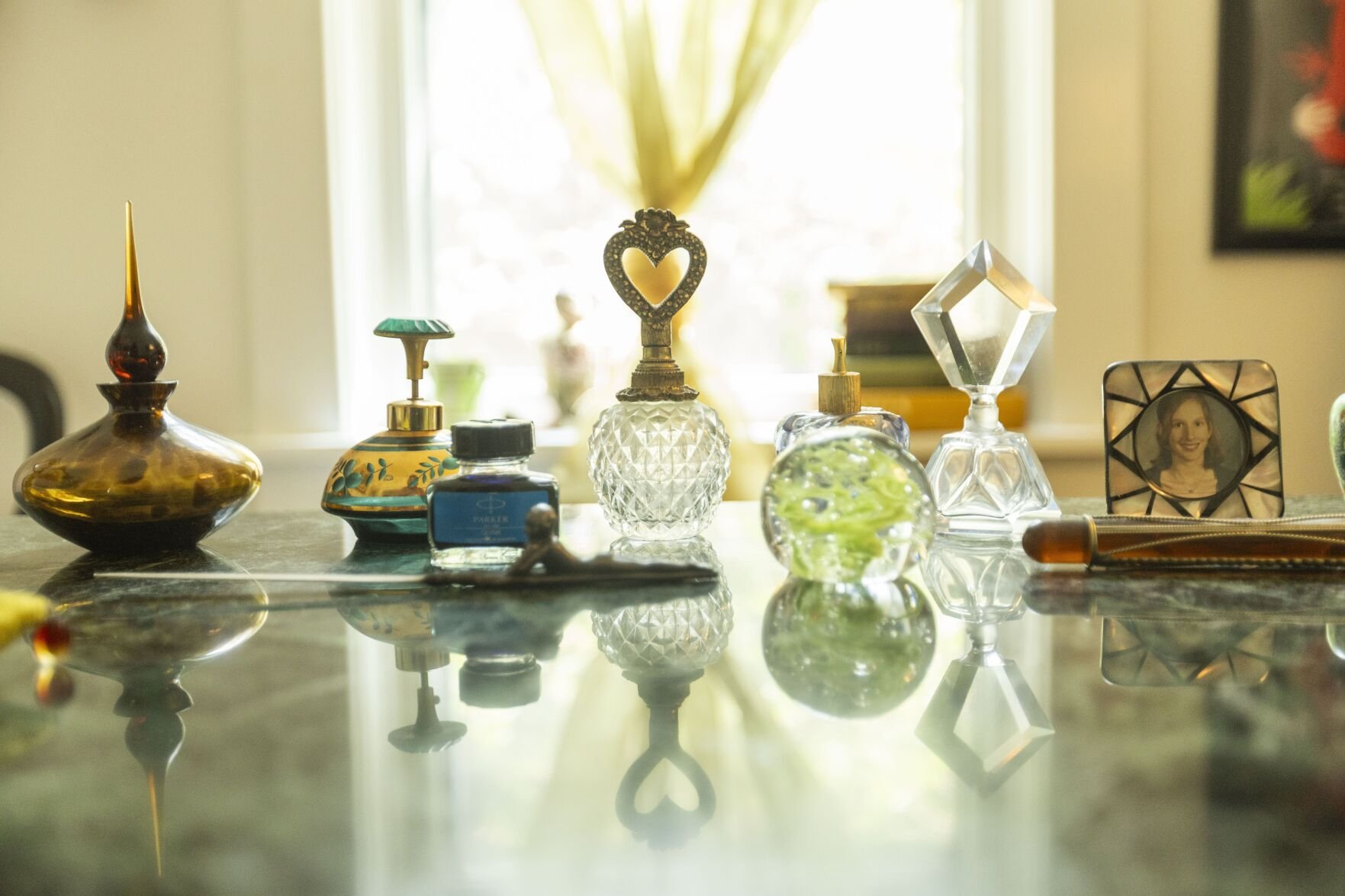 Carrie Houk at home